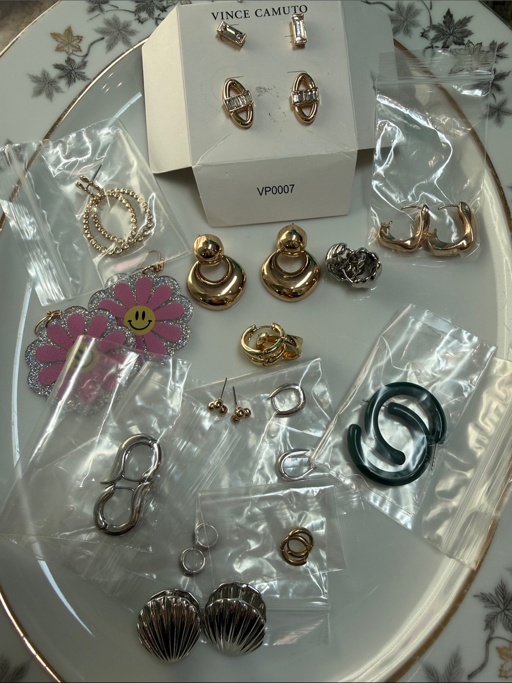 Jewelry Bundle Lot | Vince Camuto, Gold & Silver Earrings, Hoops, Statement, NWT
